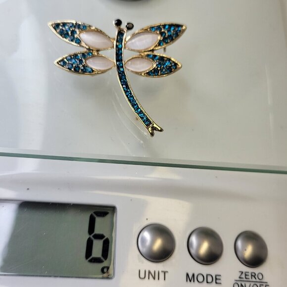 Blue DragonFly Brooch - Picture 7 of 7